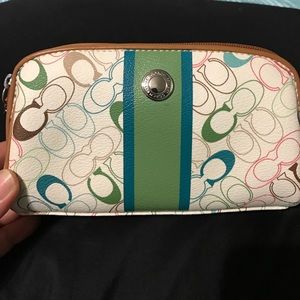 Coach cosmetic bag