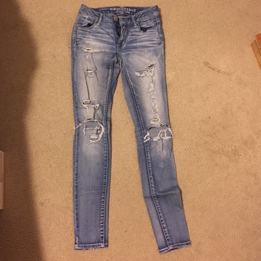 American eagle skinny jeans size 2