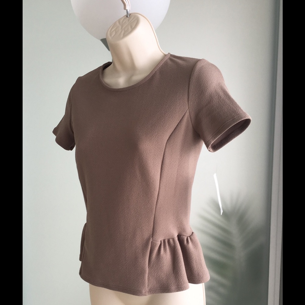 ❌SOLD❌ Bar III Peplum Top - Picture 1 of 5
