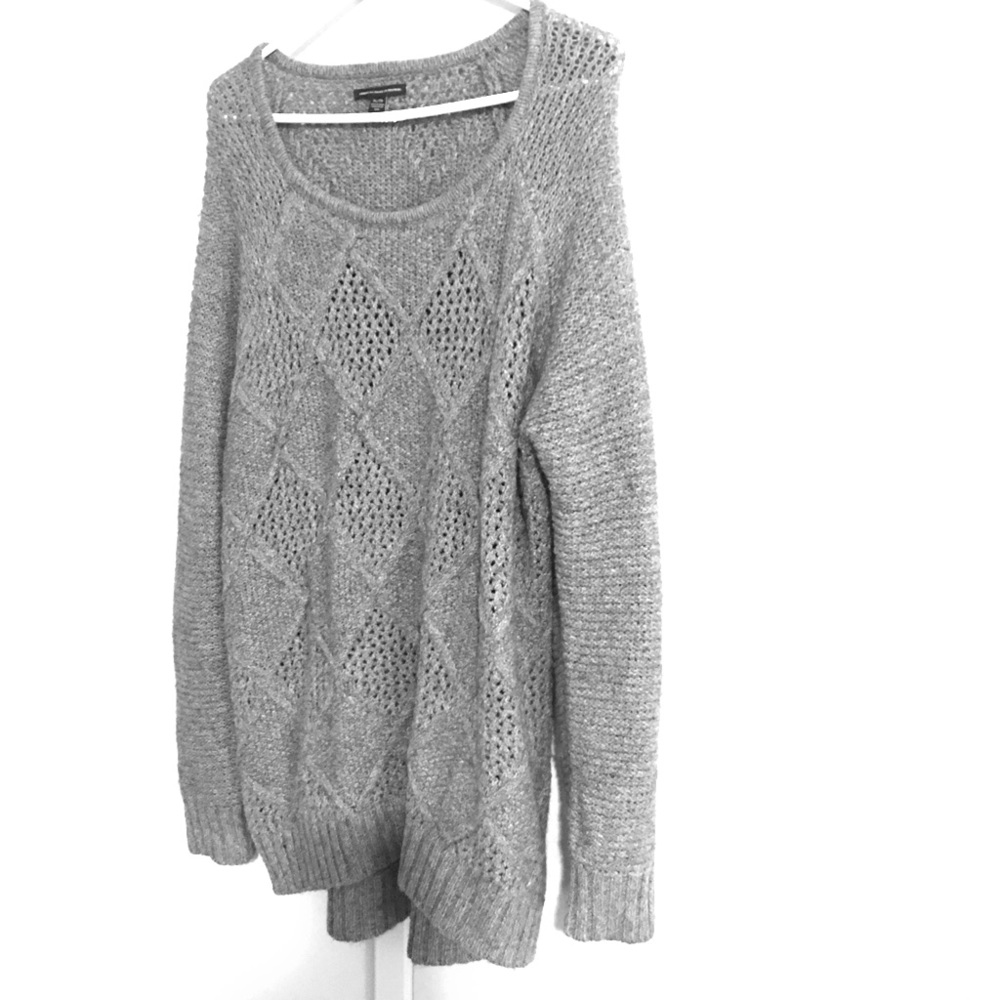 American Eagle Outfitters Gray Sweater size L