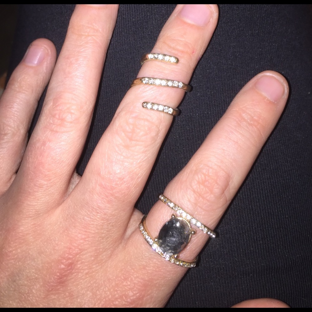 Midi ring & regular ring