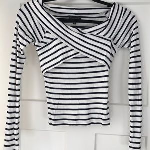 Topshop Striped Top