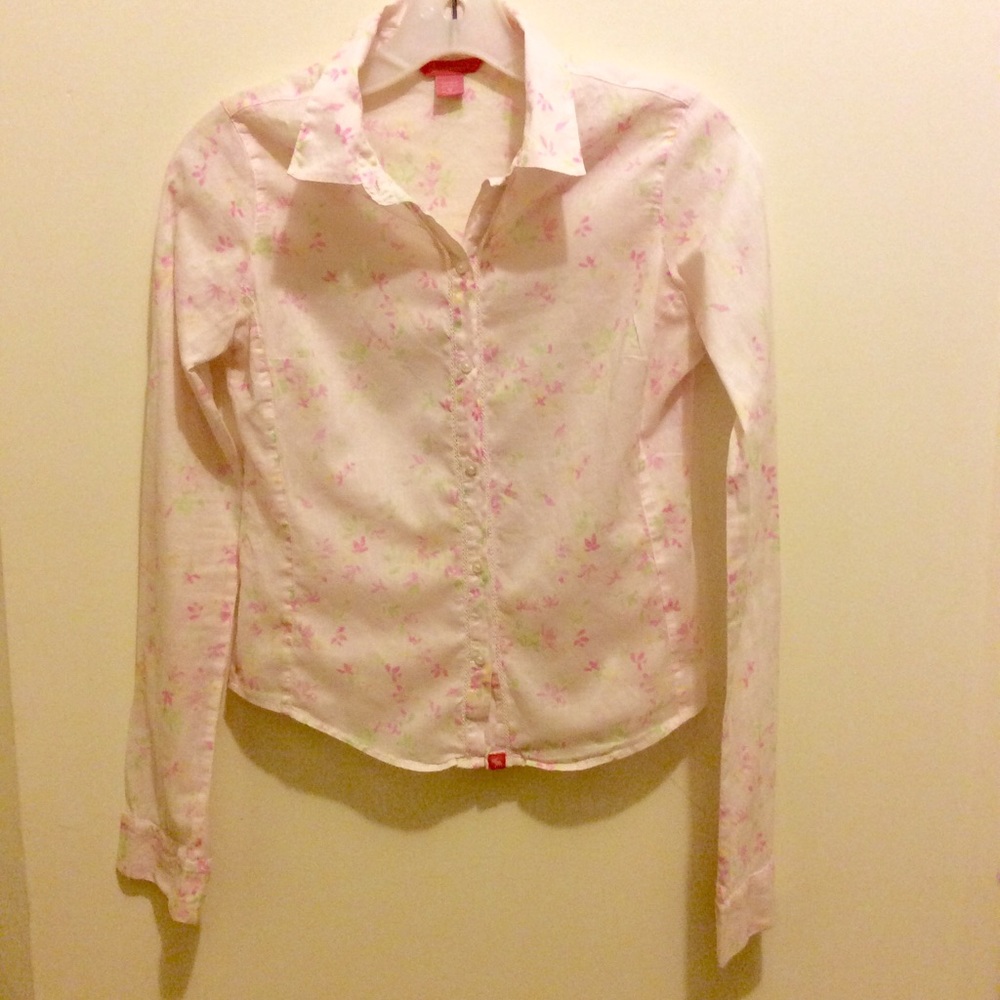 Abercrombie Junior  Floral Print Shirt