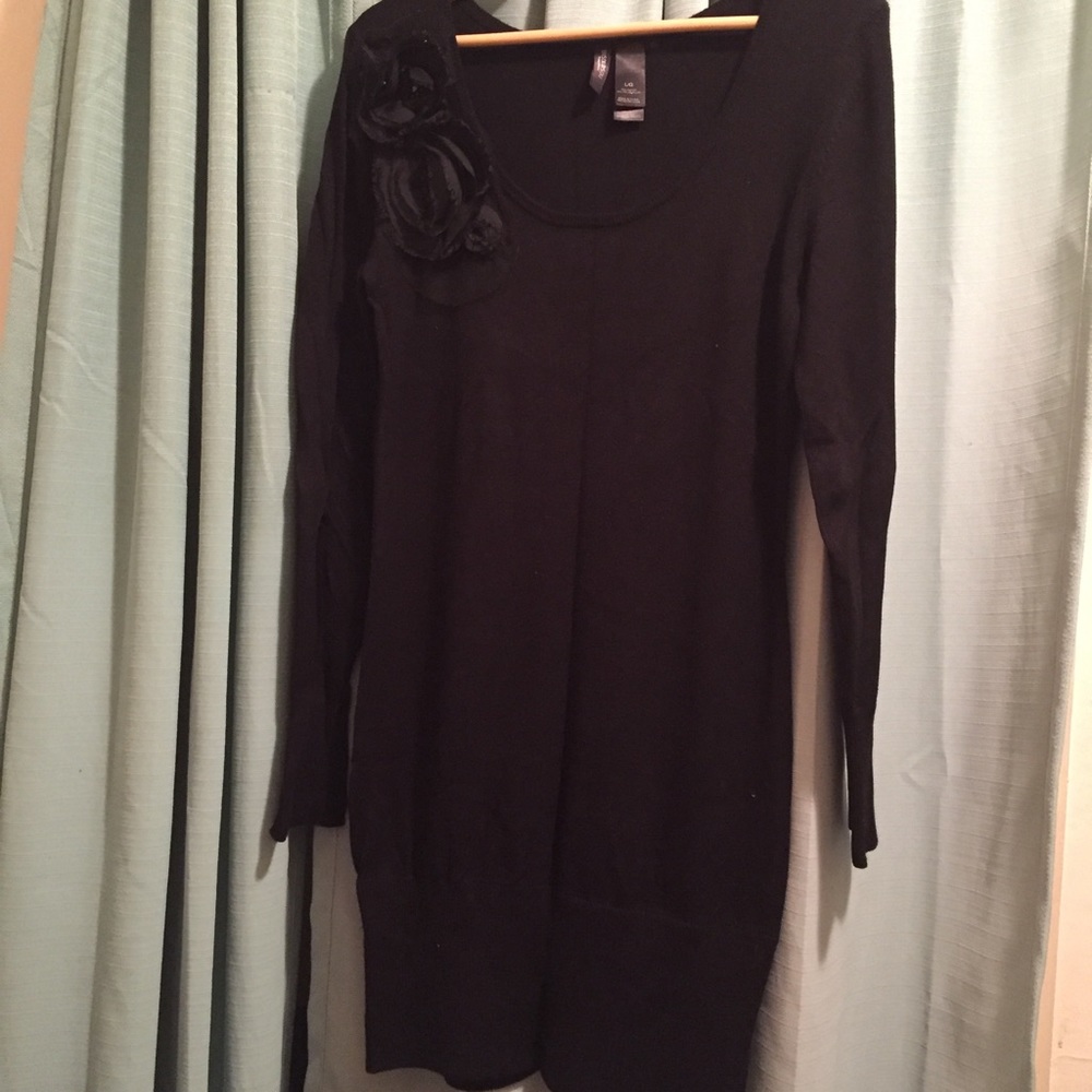 Black Sweater Dress