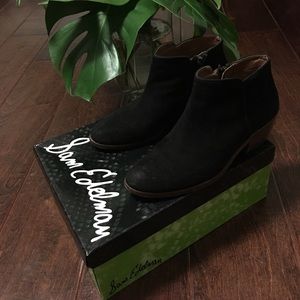 Petty Black Suede Sam Edelman shoes