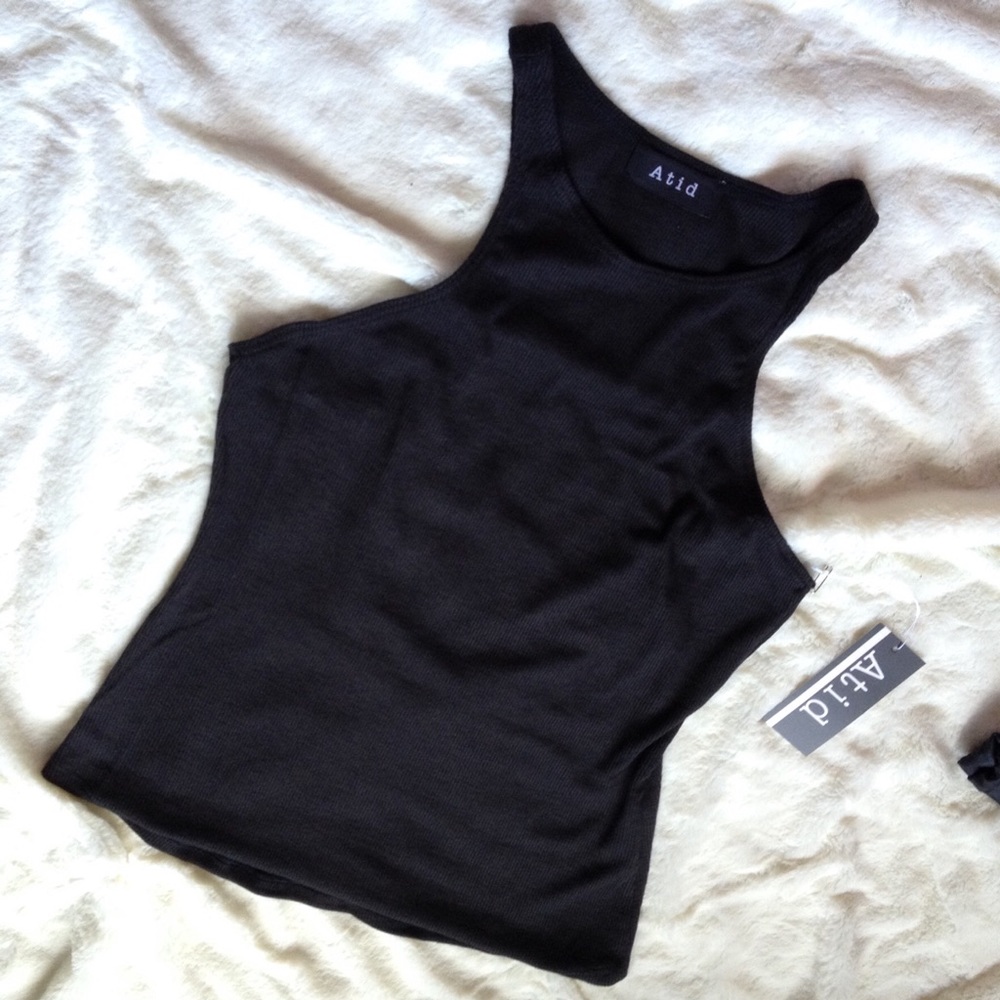 LAST ATID RECALL High Neck Racer Back Tank M - Picture 4 of 5