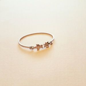 Simple Silver Wristlet