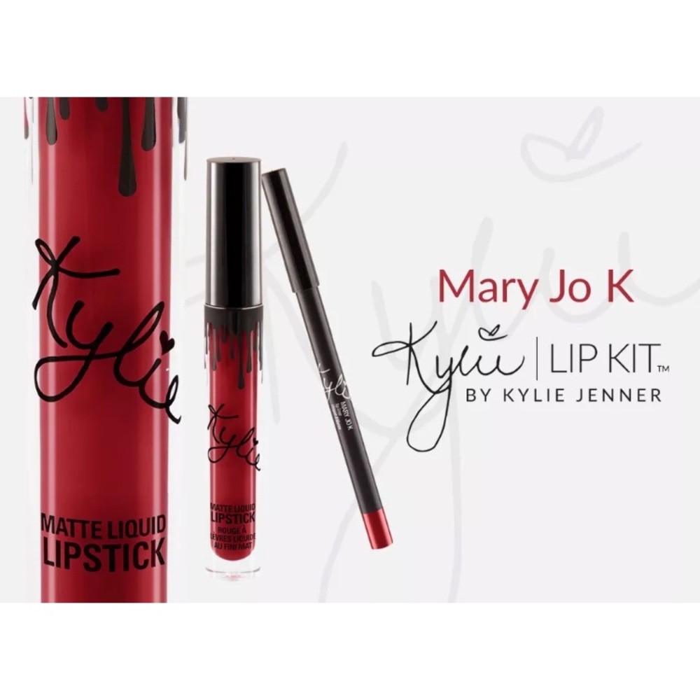 New Kylie lip kit Mary Jo K Matte gloss liner duo - Picture 7 of 8