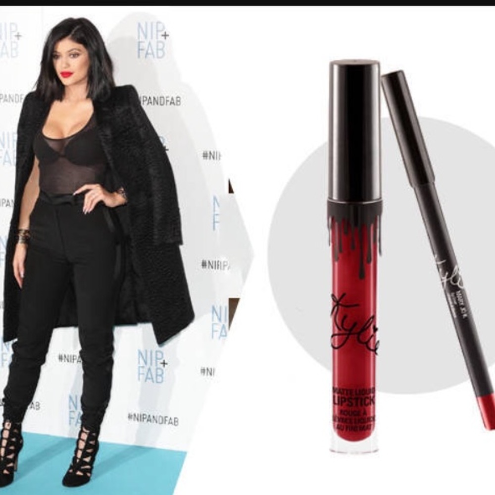 New Kylie lip kit Mary Jo K Matte gloss liner duo - Picture 4 of 8