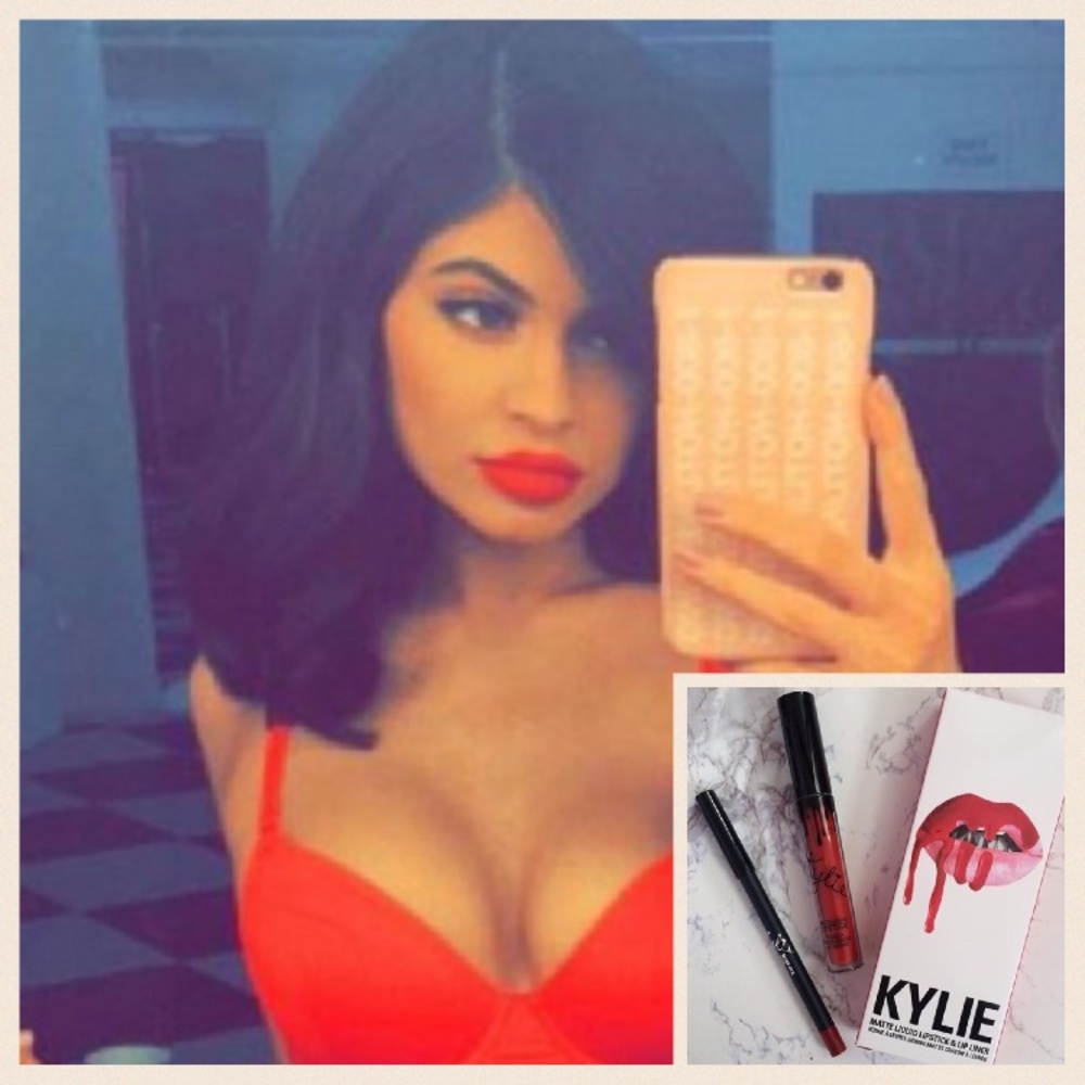 New Kylie lip kit Mary Jo K Matte gloss liner duo - Picture 2 of 8