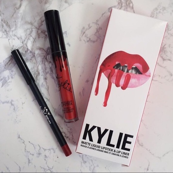 New Kylie lip kit Mary Jo K Matte gloss liner duo - Picture 3 of 8