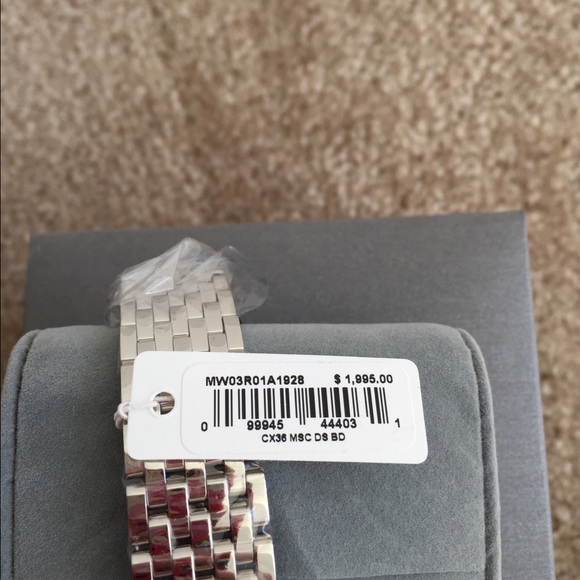 $2200 NWT Michele CSX-36 Diamond, BLACK Mosaic Mop main image 4