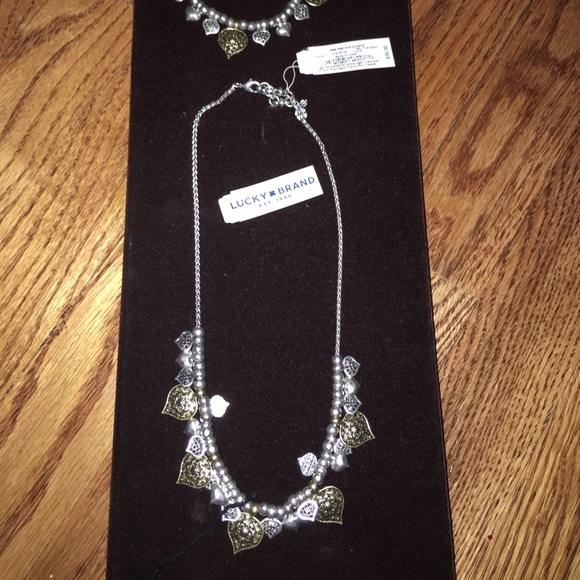 NWT Lucky Brand Necklace and Bracelet - Picture 2 of 4