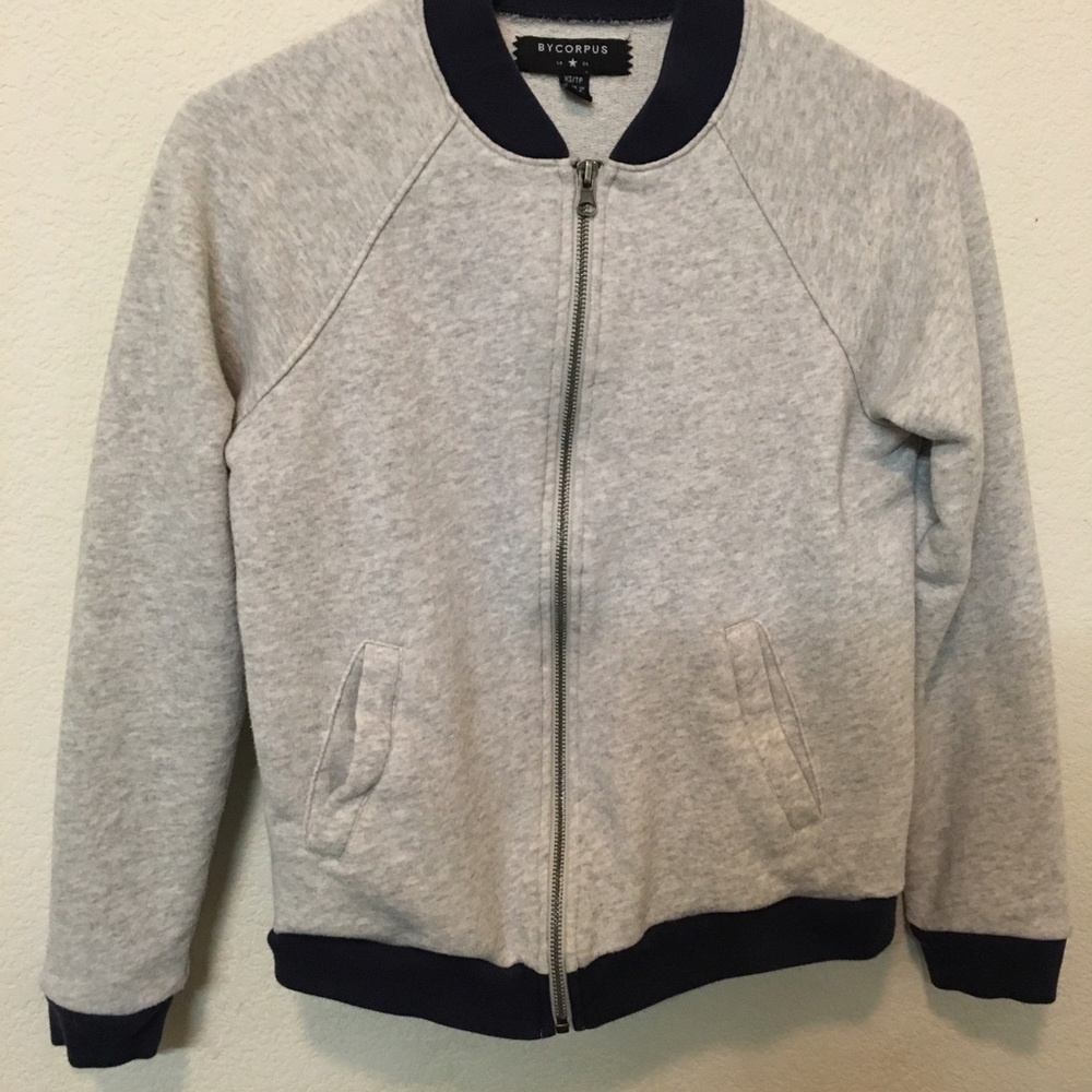 Sweater Bomber Jacket
