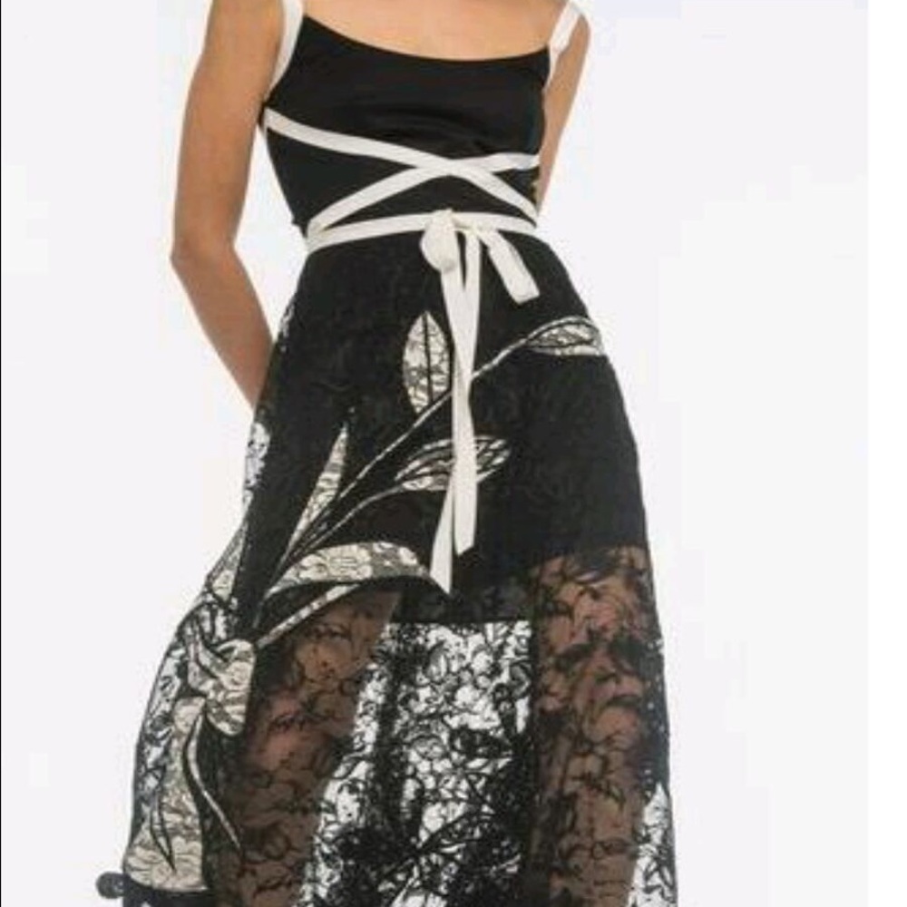Sachin and Babi noir dress