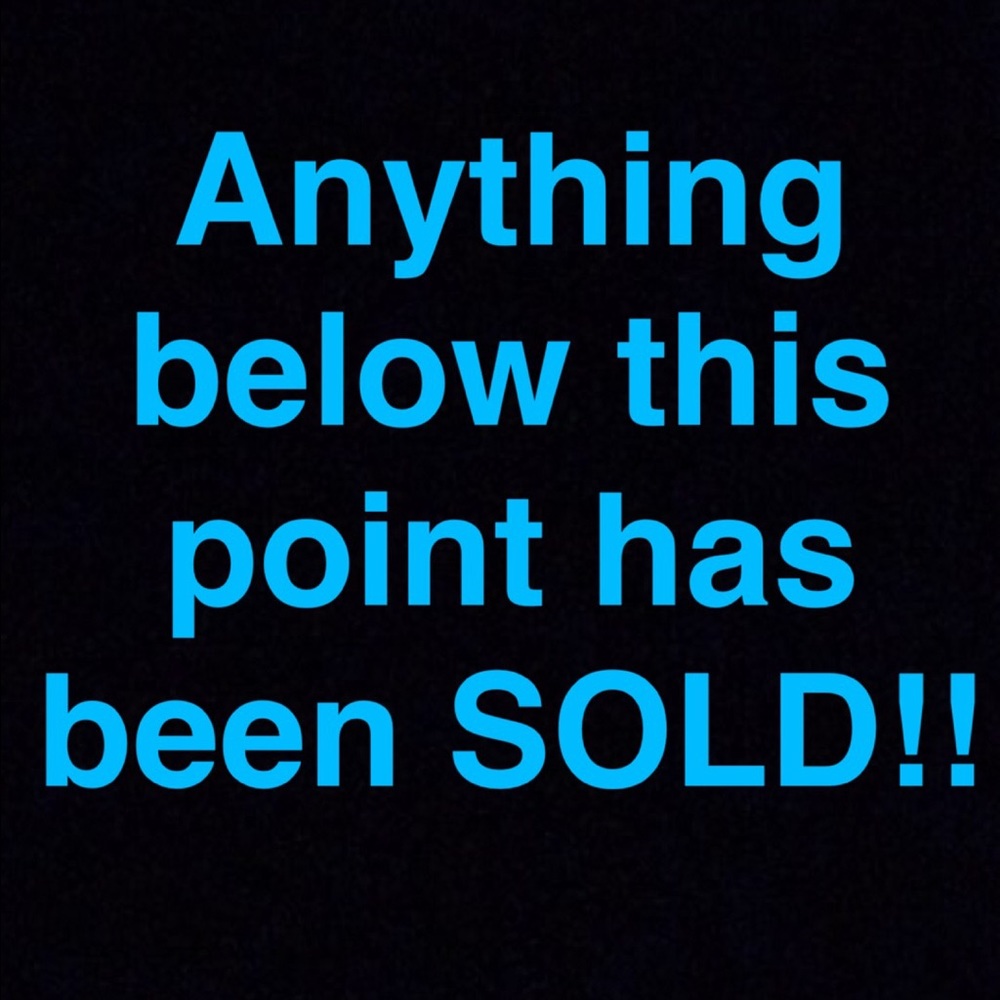 ‼️SOLD‼️