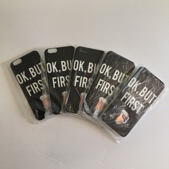 OK, BUT FIRST 🍺" iPhone 6/6S case - Picture 2 of 2