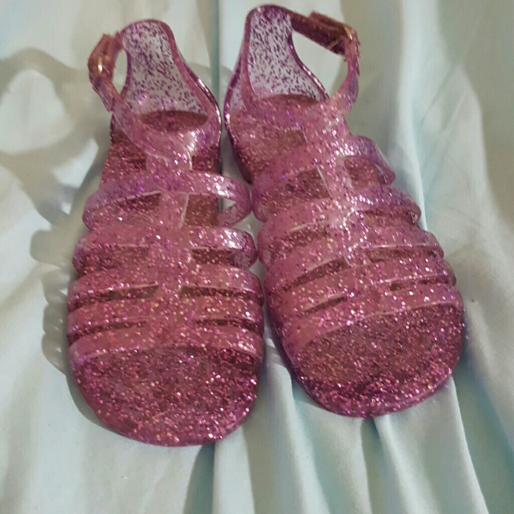Purple children's place sandals size 12