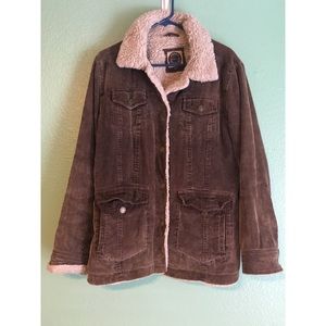 Vintage Fur lined coat