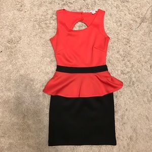 BCBGeneration peplum dress