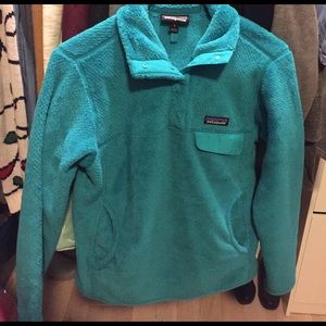🍦SALE🍦Teal Patagonia pullover