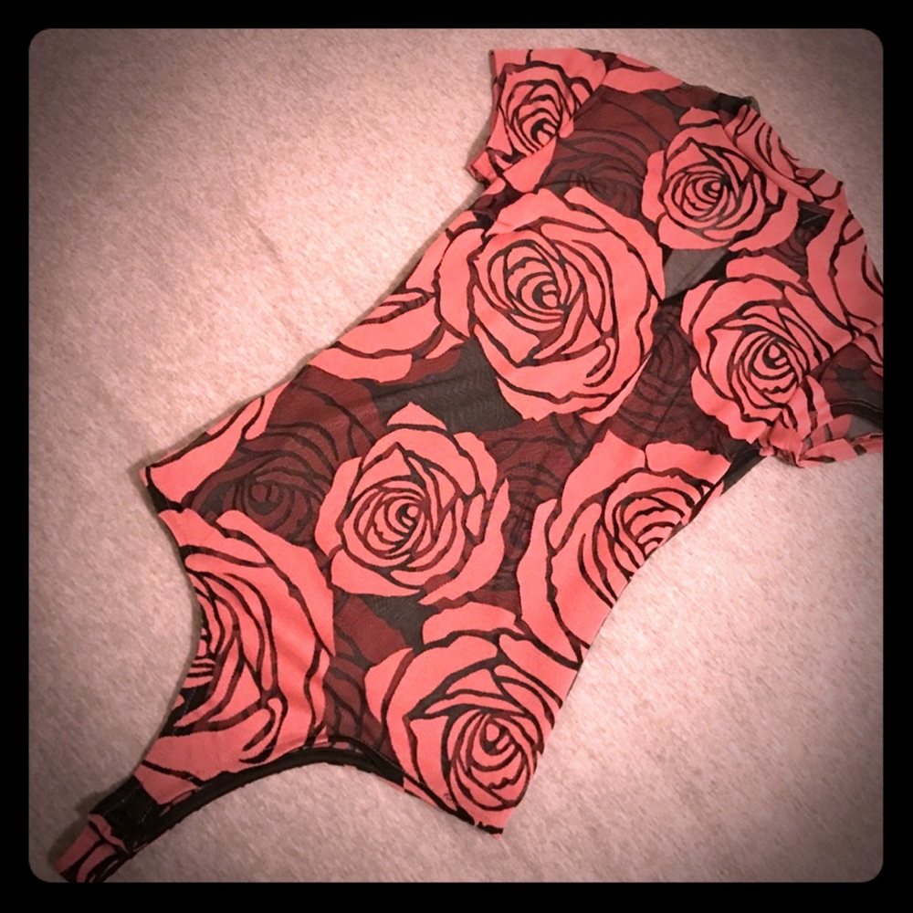 **SOLD** Sheer Bodysuit
