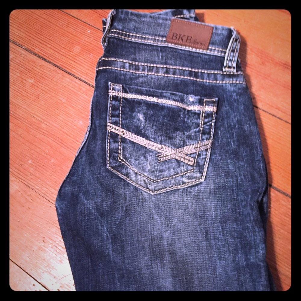 Buckle sabrina skinny jeans