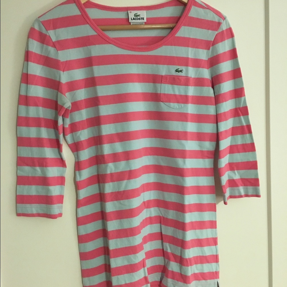 Lacoste baseball tee