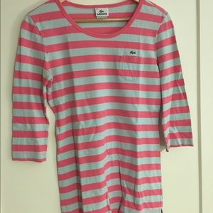 Lacoste baseball tee