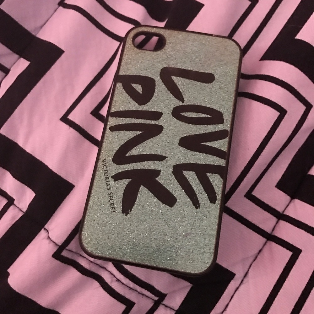 Victoria's Secret pink iPhone 4 case