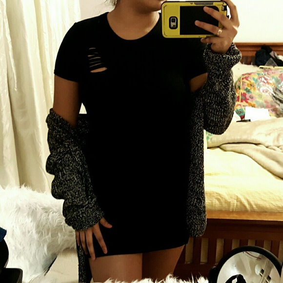 Mini Shirt Dress - Picture 3 of 4