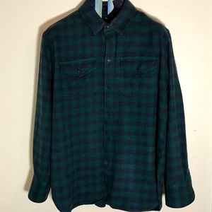 Classic ex-boyfriend shirt in dark plaid