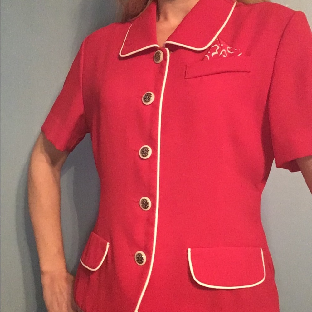 Red Blazer - Picture 3 of 3