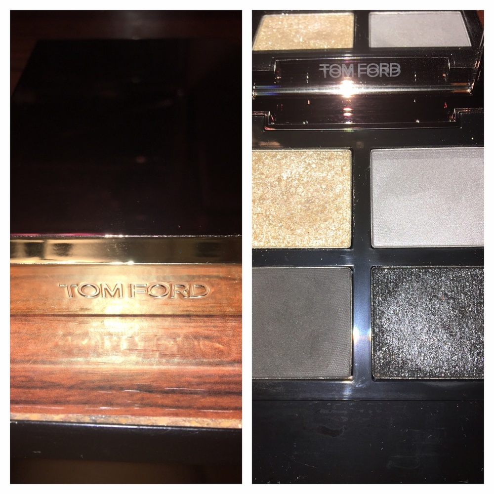 Tom Ford eye color quad #10 Titanium Smoke. 😍
