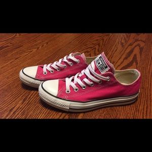 Hot Pink Converse