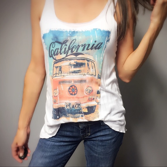🔹Last One🔹California VW Graphic Tank - Picture 2 of 6