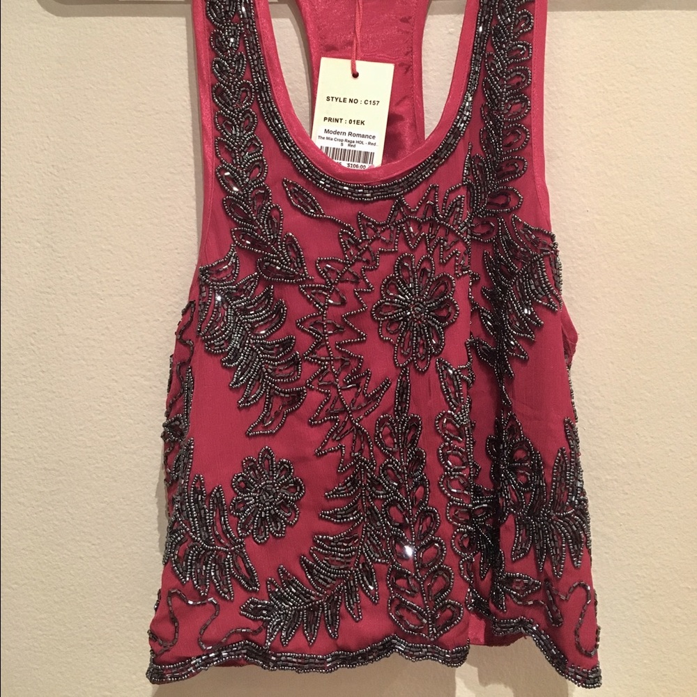 Modern Romance: The Mia Crop (style no: c157)