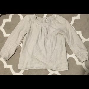 J. Crew Linen Top