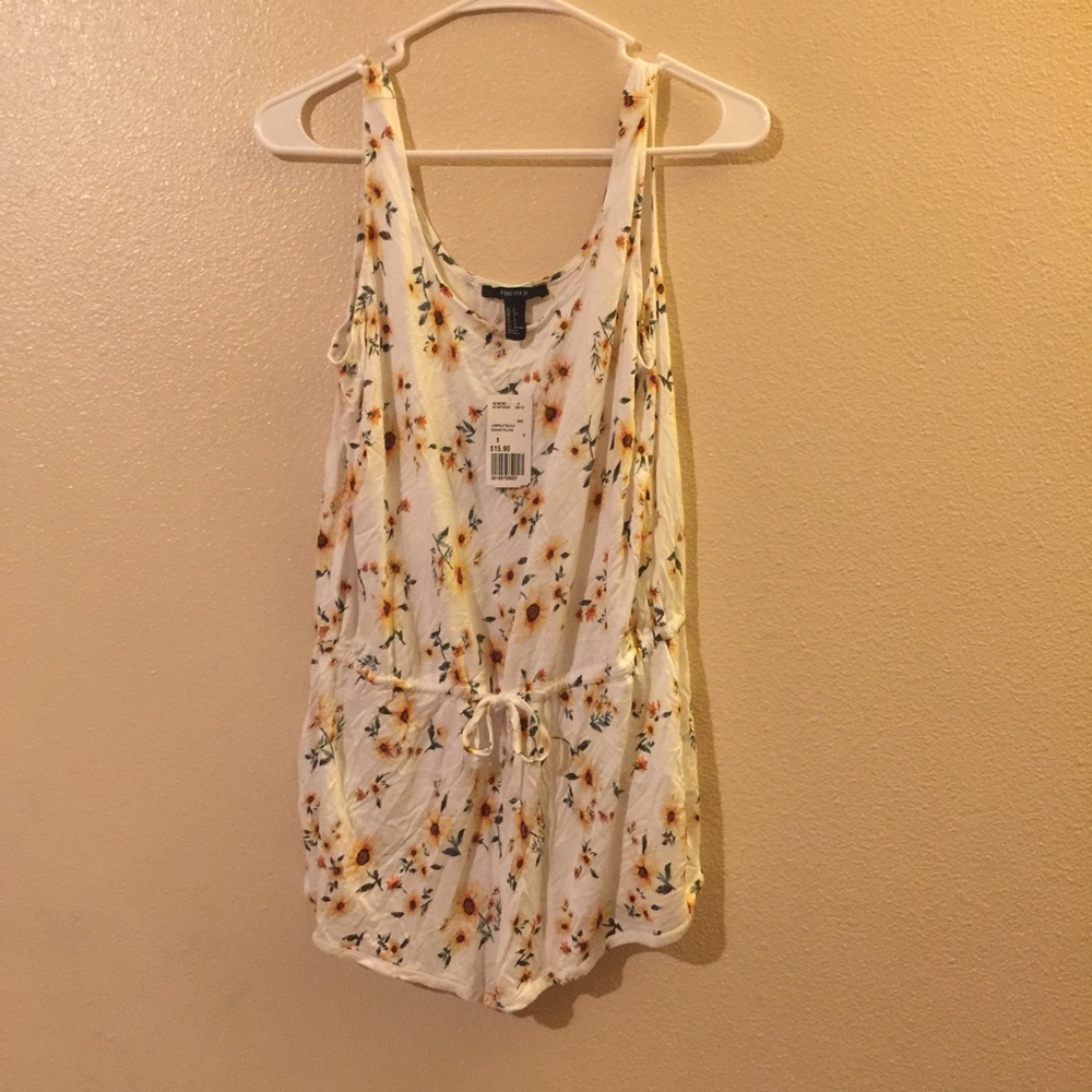 Sun flower romper