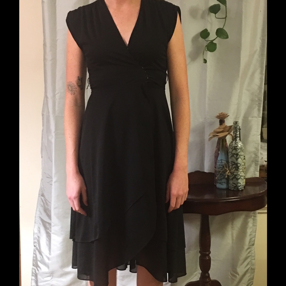 Vintage Formal Wrap Dress