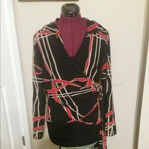 SALE!  Lane Bryant Wrap Blouse