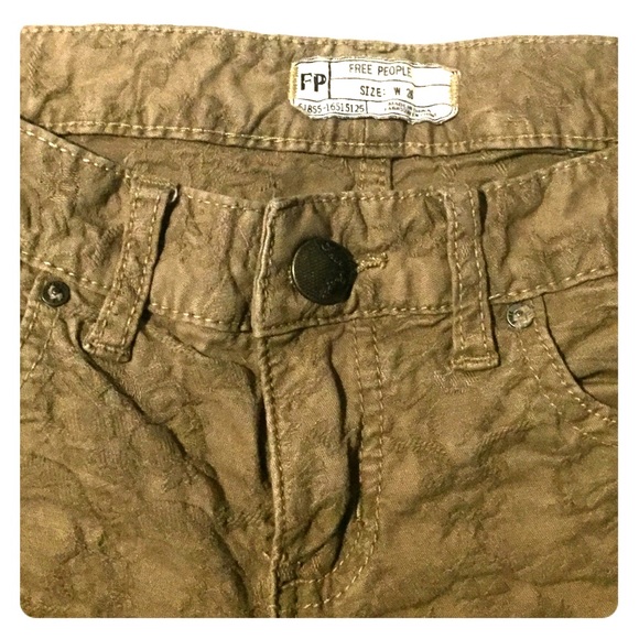 Free People Damask Capris - Picture 2 of 2