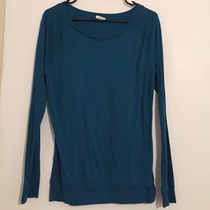 Teal PINK brand long sleeve top