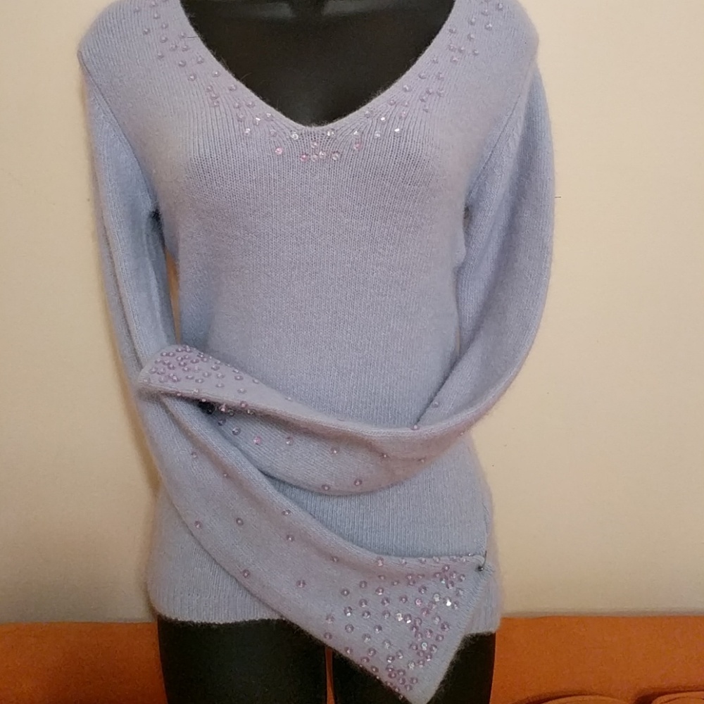 NWT Bonnie and Bill Sweater w sequins/ bell sleeve