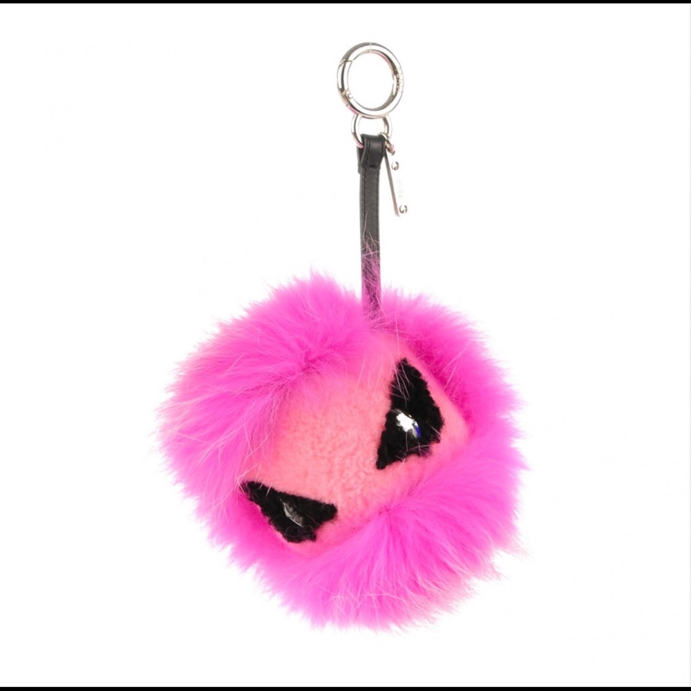 SoldFENDI Crystal Tria Monster Charm