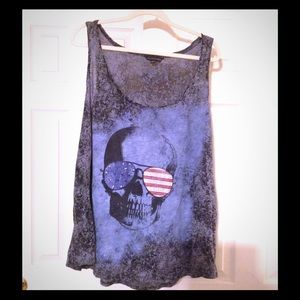 USA Skull Tank