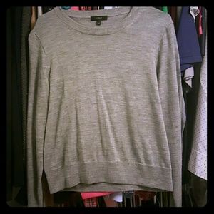 J. Crew Merino Wool Crewneck Sweater (b7786) GRAY