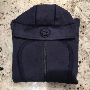 Navy Blue Scuba Hoodie (fleece-lined) lululemon