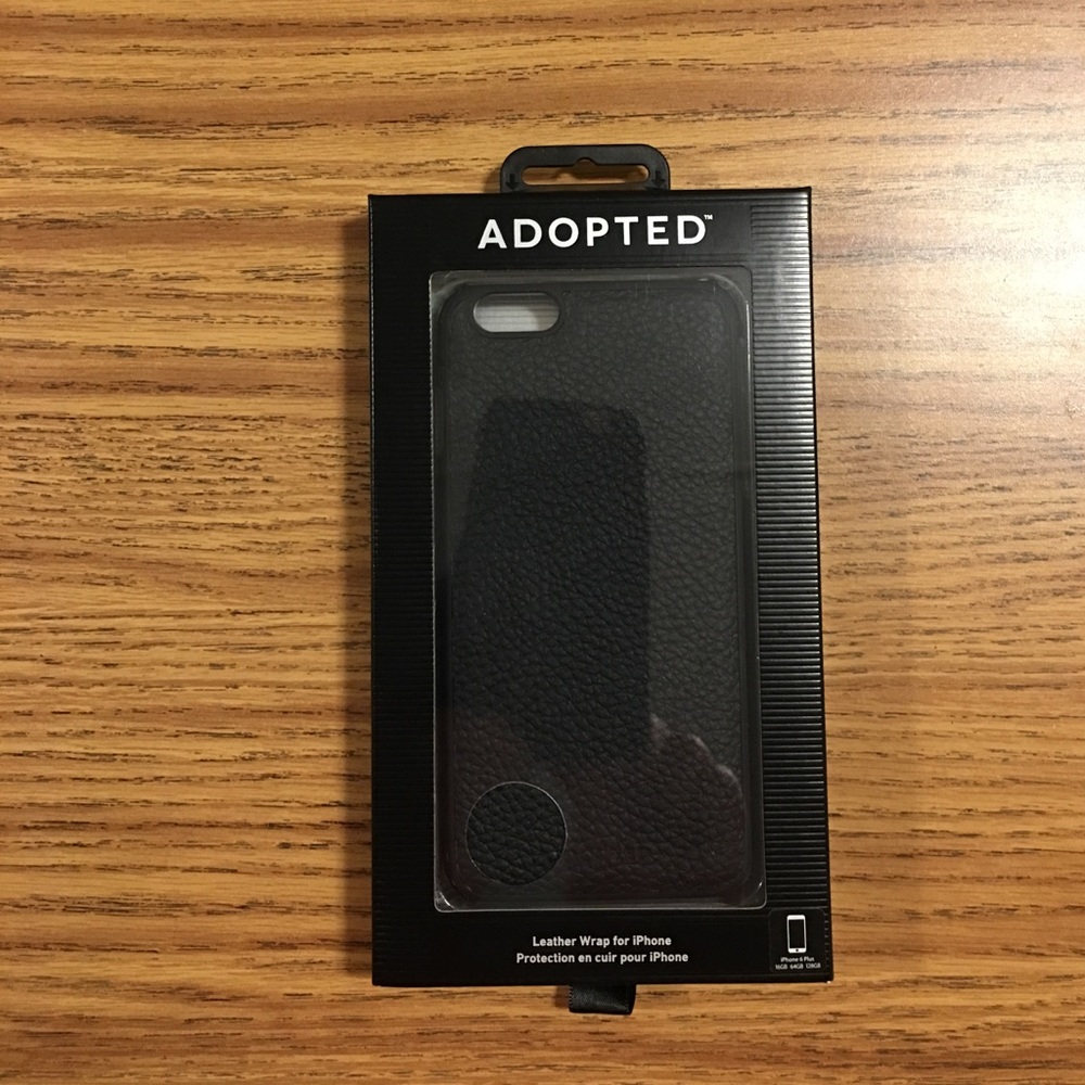 Adopted Leather Wrap Case for iPhone 6/6s Plus