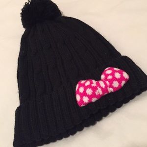 Tokyo Disneyland Minnie Mouse Beanie in Black
